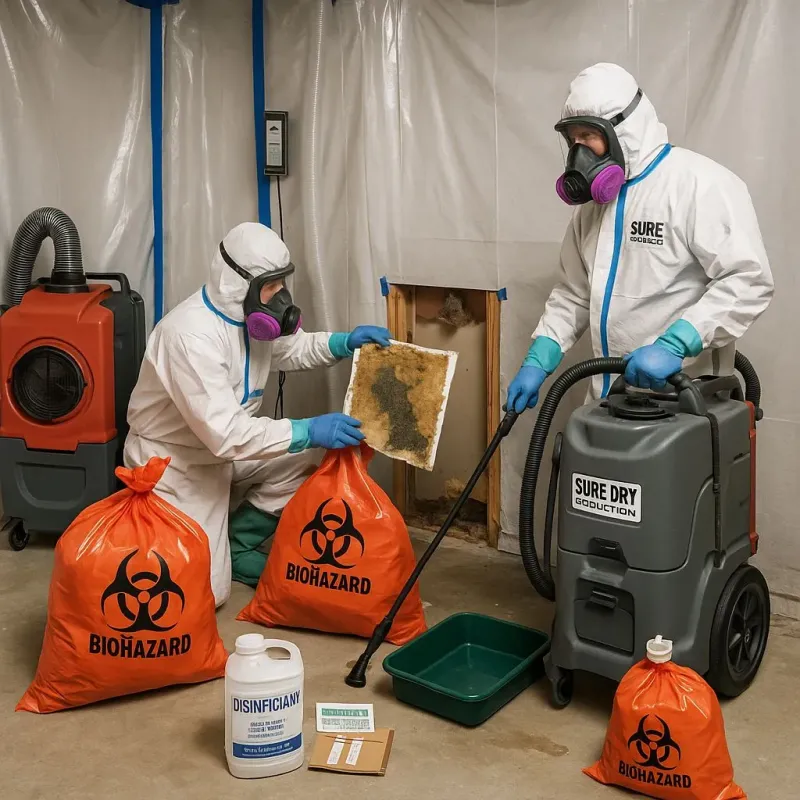 Contaminated Water Handling Protocols process in Westwego, LA